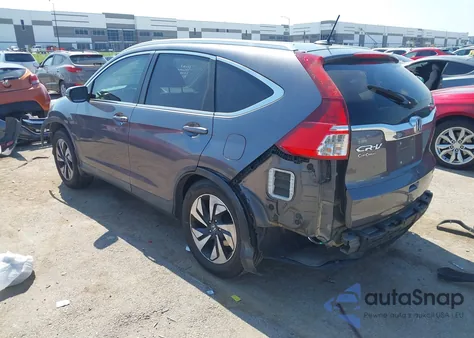 2016 Honda Cr-V Touring from USA, damaged, VIN 5J6RM3H95GL030968